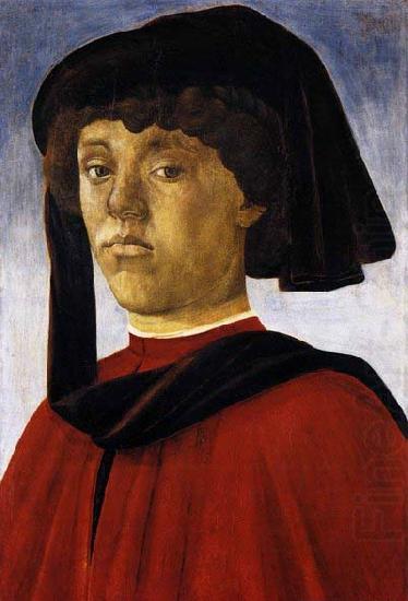 BOTTICELLI, Sandro Portrait of a Young Man china oil painting image